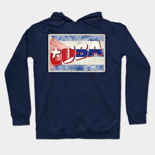 Cuba Vintage style retro souvenir Hoodie